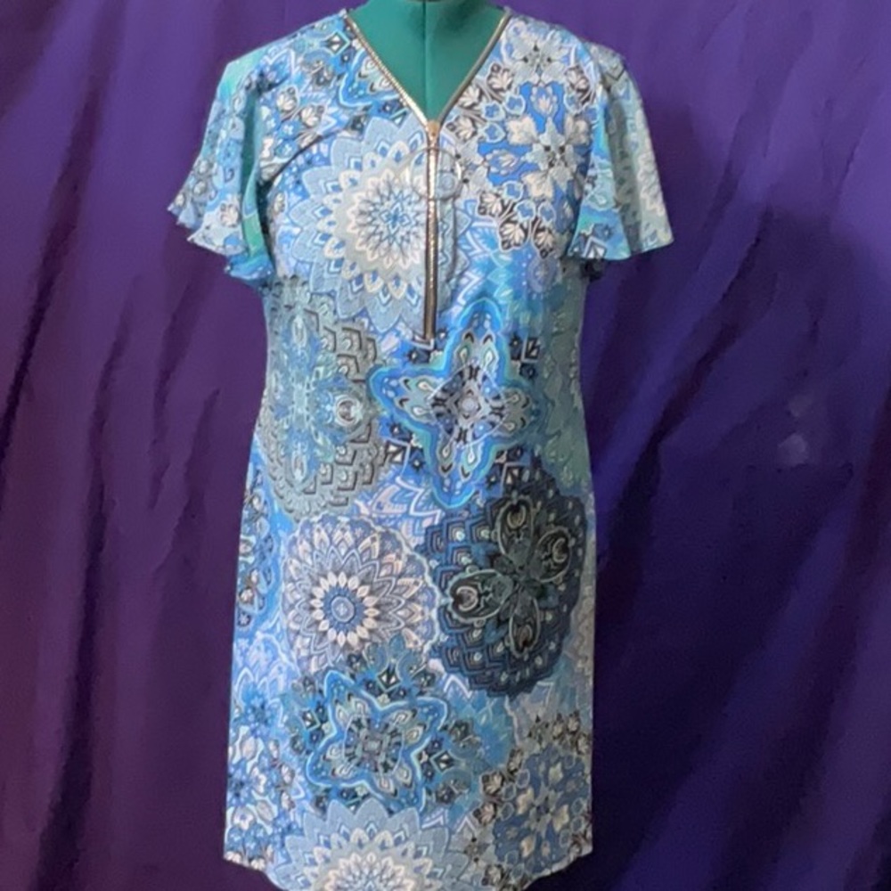 Coco Bianco multi-colored dress, size XL